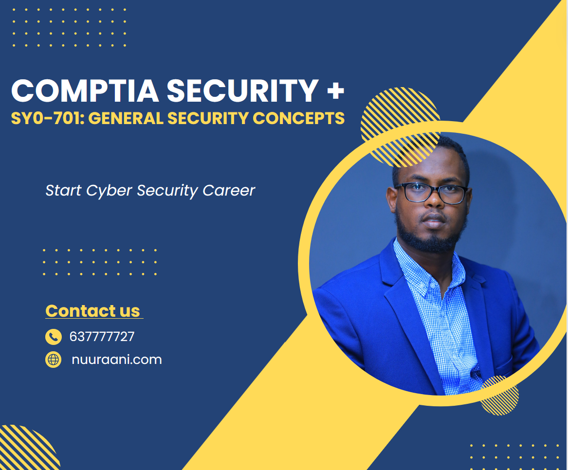 COMPTIA SECURITY+ SY0-701: GENERAL SECURITY CONCEPTS – Nuuraani ...